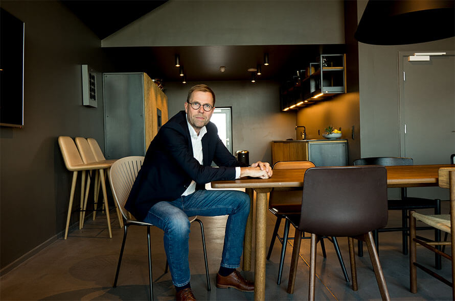 Thomas Graversen, ejer og kreativ direktør i Fredericia Furniture